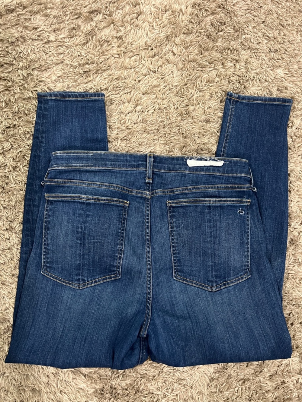 rag & bone Mid Rise Ankle Skinny Jeans - Picture 7 of 8